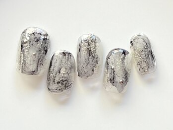 クレモアネイル 池袋西口店(CLEMORE NAIL)/モノトーンニュアンス