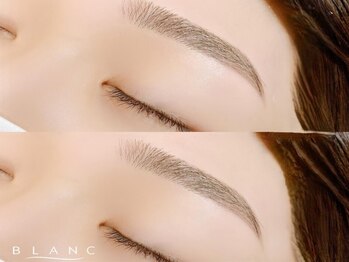 アイラッシュサロン ブラン 青葉台東急スクエア店(Eyelash Salon Blanc)の写真/【リピーター続出!理想の眉に★】骨格分析&WAXで垢抜け好印象♪+おでこWAXでお顔のくすみを改善!眉メイク付