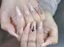 ダークハニー 原宿店(Dark Honey)/シンプルクロスネイル