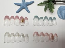 ネルパラ ネイルカウンター ミエルかわぐち店
