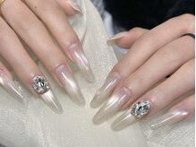 アモールビューティー 新宿店(Amor Beauty)/長さだしマグネット　アート2本