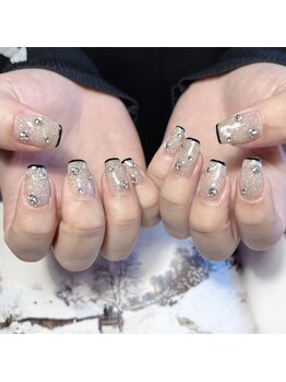 フラッシュ/ストーン/フレンチ