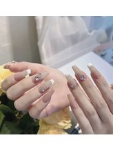 クイーンズビューティーサロン 新宿本店(Queen's beauty salon)/ チップ長さ出し10本+定額コース