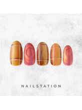 ネイルステーション ルミネ立川店(NAIL STATION)/ニュアンスネイル／パラジェル