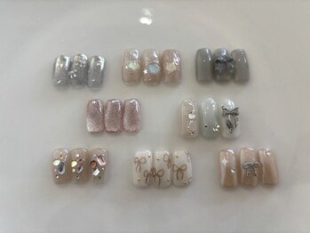ヴァリエヴィフ(VARIE VIF)の写真/トレンドを抑えたネイルなら【VARIE VIF】にお任せ◎こだわり派の貴女もきっと満足するネイルが見つかる♪