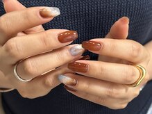 レアネイル(Lea nail)/ ブラウンニュアンス