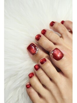 ネイルルーム アイボリー(nail room ivory)/大人マグネットネイル