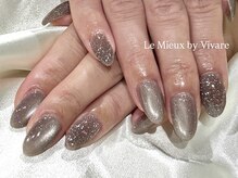 レミュー バイ ヴィヴァール(Le Mieux by vivare)/キラキラ♪マグネットネイル