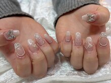ジーナネイル 北千住(Zina nail)の雰囲気（*北千住駅徒歩5分*#ブライダルネイル#ビジューネイル#フレンチ）