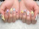 トレンド夏ネイル/フレンチ