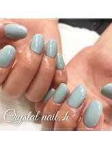 クリスタルネイル ゆめタウン博多店(CRYSTAL NAIL)/シンプルネイル