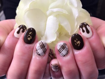 スマイルネイル(SMILE NAIL)/バレンタインネイル☆彡