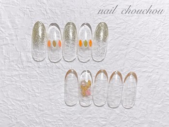 ネイルシュシュ 橋本店(nail chou chou)/シンプルネイル3600円