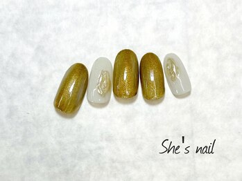 シーズネイル 渋谷店(She's nail)/新規お客様オフ込み 6500円
