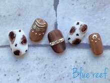 ネイルアンドまつげエクステ ブルーリーフ 四谷三丁目店(Blue Reef)/エスニックネイル