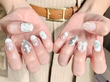 ネイルマフィア 原宿(NAIL MAFIA)/モールドリボンパーツ