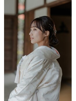 アティレ オオサカ(Attirer Osaka)/11月和装ブライダルのお客様