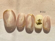 ネイルサロン トゥデイ 心斎橋店(Today)/Simple plus art¥9300→¥5800