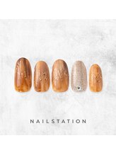 ネイルステーション ルミネ立川店(NAIL STATION)/ニュアンスネイル／パラジェル