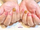 【べっ甲ネイル】