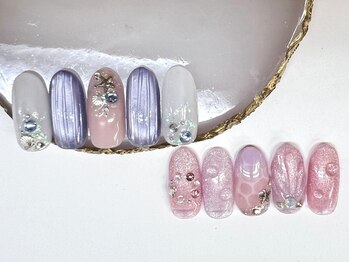 ジュエル(Jewel)の写真/日常使いもOKな華やかなデザイン多数♪スピーディーで丁寧な施術を心がけております。忙しい主婦の方にも◎