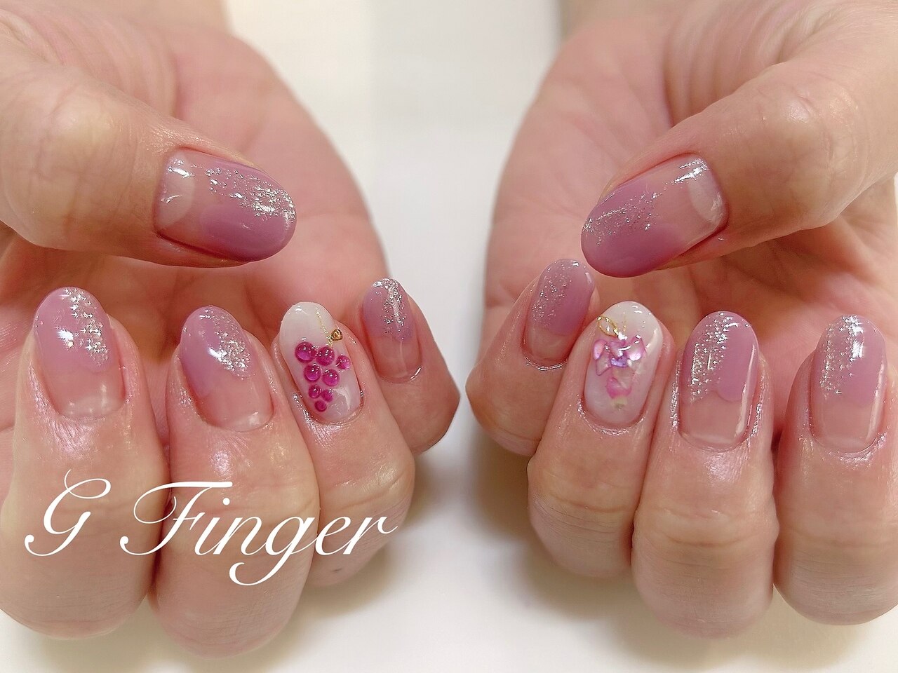 EVER NAIL office pink アレンジ入り Office Pink