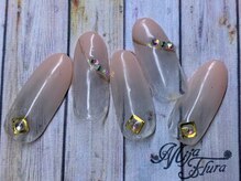 ホームネイルサロン 戸田 ミハ フルーラ(Home Nail Salon Mija Flura)/シンプル　T220S