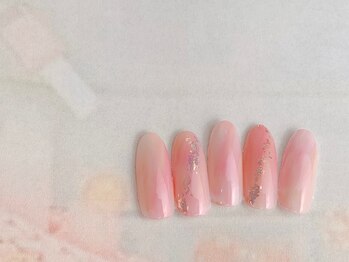 ネイルサロン&スクール ジーナ(GINA)/8月シンプルナチュラルカラー