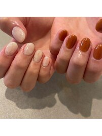 シンプルニュアンスネイル