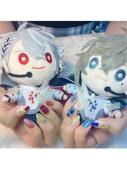 リッシュ ドゥ(RICHE deux)/推しVtuber衣装風ネイル!!
