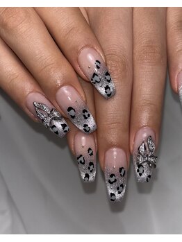 ホランイネイル(HORANGI NAIL)/フリーアートL＋長さ出し