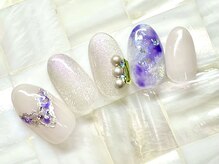 モーヴネイル(mauve.nail)/定額アートC &nbsp;¥11500