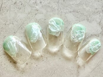 コーラルワン(CORAL ONE)/インクアート☆ニュアンスネイル