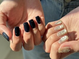 大人可愛いニュアンスネイル◆