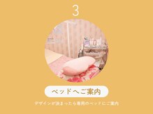 プラチナムブロウ 光の森店(PLATINUMBROW)/ベッドルームへ☆