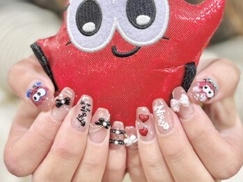 エムワイユーネイル(myu.nail)/コンサート仕様なネイル.。*