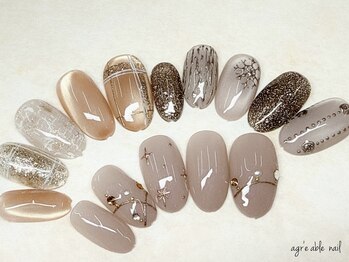 アグレアブルネイル(agr'e able nail)/*Xmas限定デザイン*