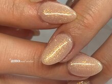 アモネイルアトリエ('amo nail atelier)/キラキラワンカラー