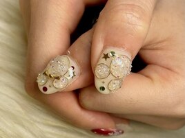 クリスマスネイル/ミッキー/親指