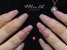 マース(Mirth)の雰囲気（最先端のジェル・パーツが豊富！フォルムにもこだわり◎[稲毛]）