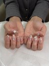 ホワイトパールネイル