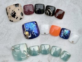 夏の定額フットデザイン¥8778