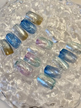 ケーネイルアトリエ もみじヶ丘店(K nail atelier)の写真/【完全個室】自分だけのハイセンスネイルを堪能★オフ・ケア無料が嬉しい♪完全定額制サロン☆[富谷]