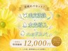 【夏疲れリセット！】毛穴洗浄×水光導入×ヘッドスパ