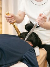 整体リンパ あんじゅ/剣(施術器具)で経絡へアプローチ