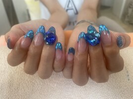 ハート×ブルー