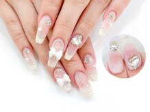ネイルコレクション ピンク(Nail Collection Pink)/スカルプ放題☆ワンホン：リボン
