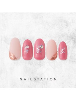 ネイルステーション ルミネ立川店(NAIL STATION)/キラキラネイル／パラジェル