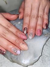 ステムネイル 下北沢(stem nail)/キラキラ　オーロラ　ホイル