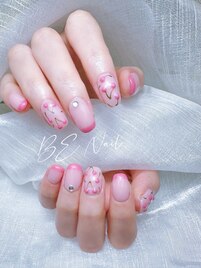 さくらんぼネイル